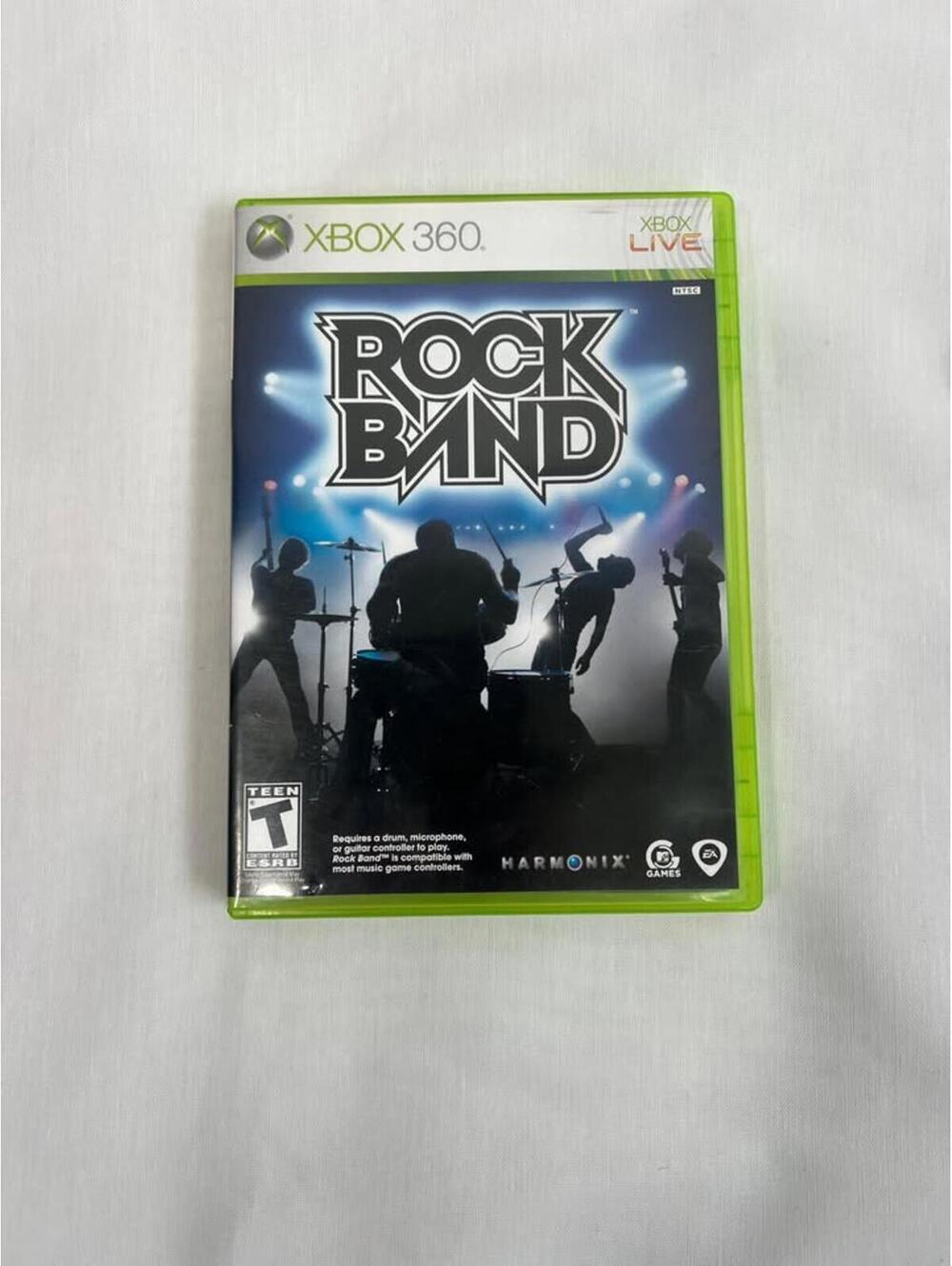 Rock Band Microsoft Xbox 360 Tested Working